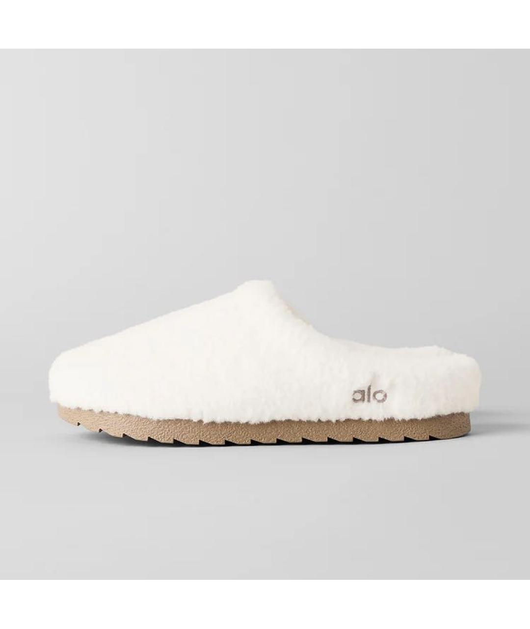 ALO YOGA Белые сабо, фото 6