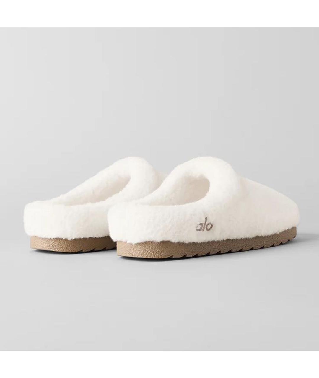 ALO YOGA Белые сабо, фото 7