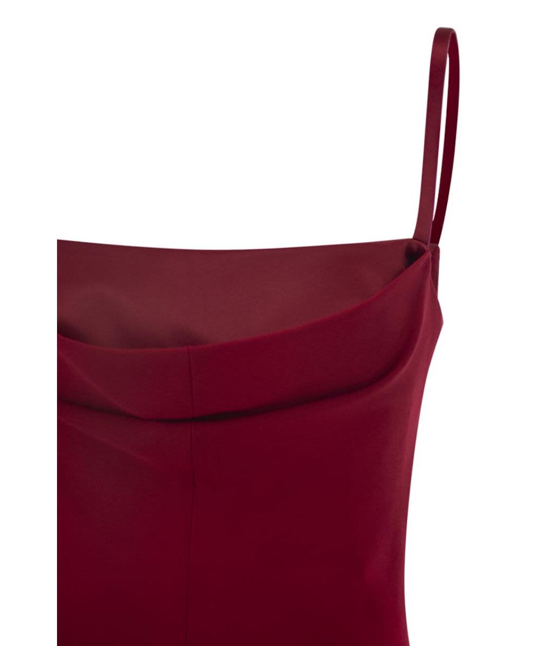 MAX MARA Красное вечернее платье, фото 4