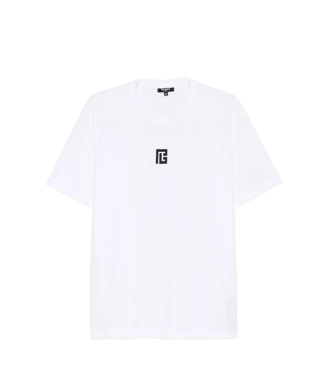 BALMAIN Белая футболка, фото 1