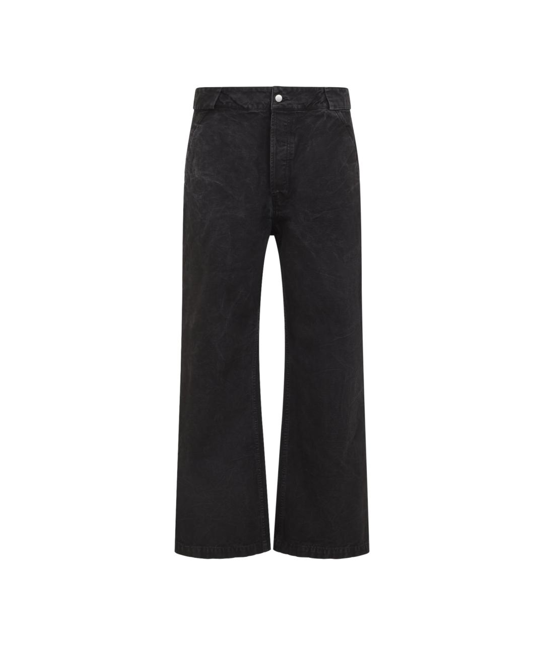 FEAR OF GOD Черные хлопковые повседневные брюки, фото 1