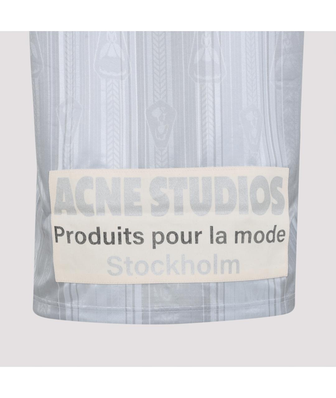 ACNE STUDIOS Серая майка, фото 4