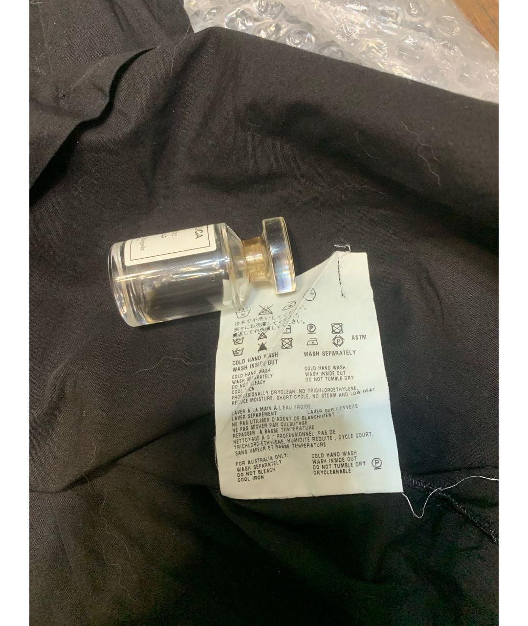 MIU MIU Черная хлопковая блузы, фото 6