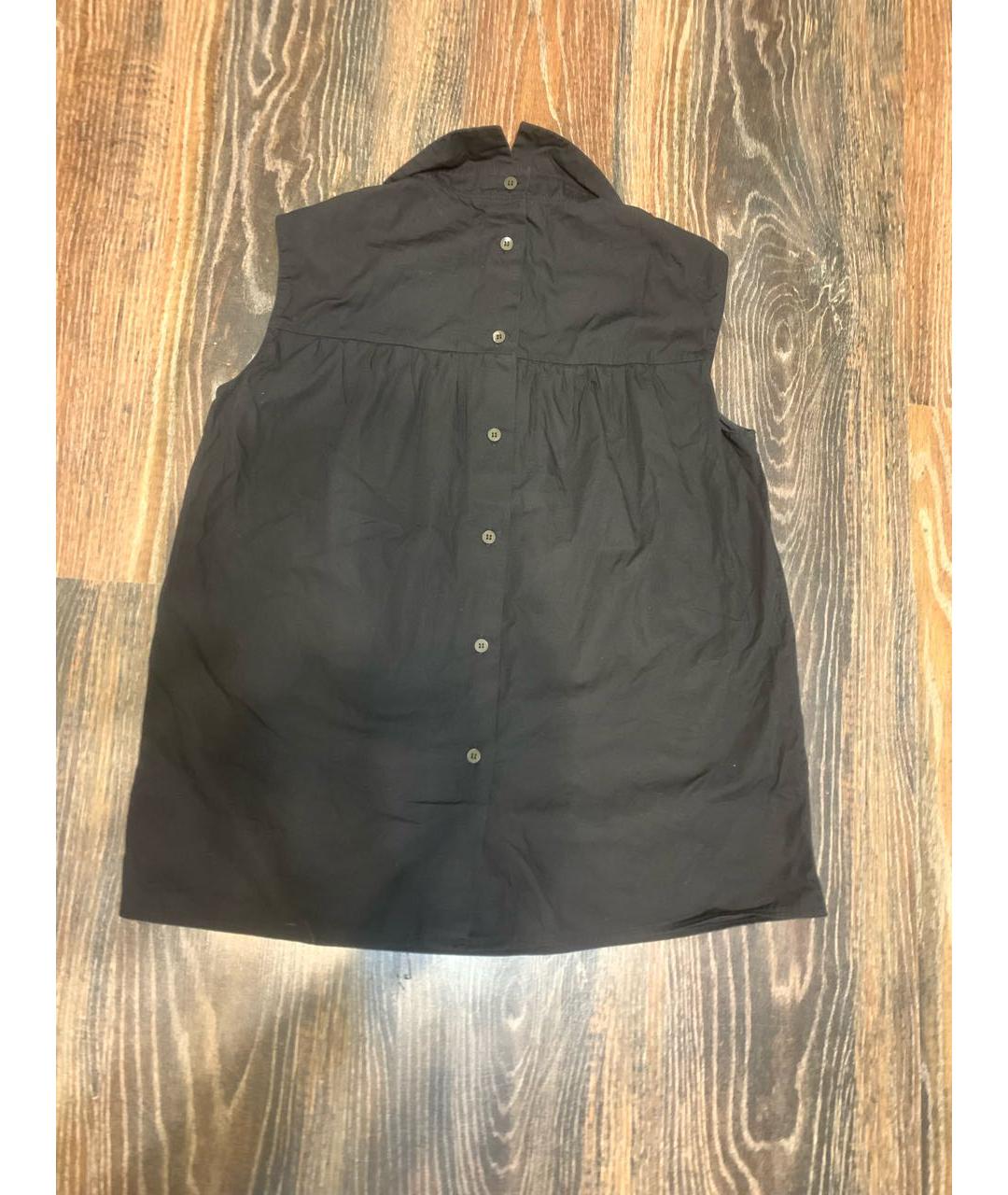 MIU MIU Черная хлопковая блузы, фото 7