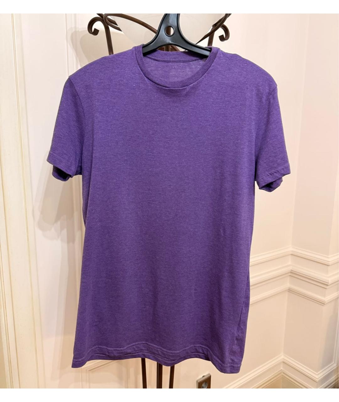 DSQUARED2 Фиолетовая хлопковая футболка, фото 7