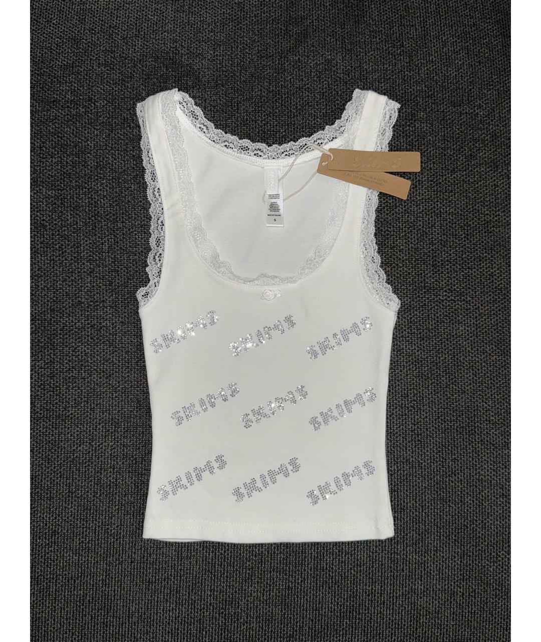 SKIMS Черная майка, фото 3