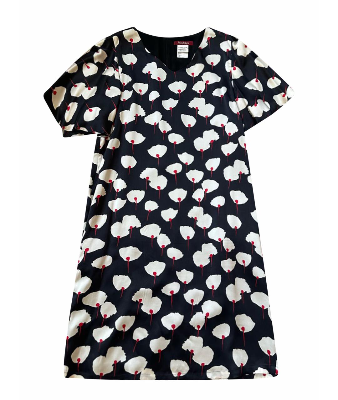 'S MAX MARA Шелковое коктейльное платье, фото 1