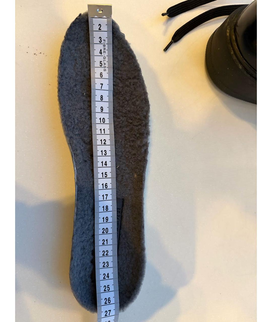 CESARE PACIOTTI Черные кожаные высокие кроссовки / кеды, фото 6