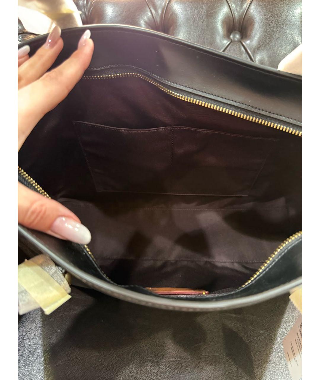 COACH Коричневая сумка тоут, фото 4