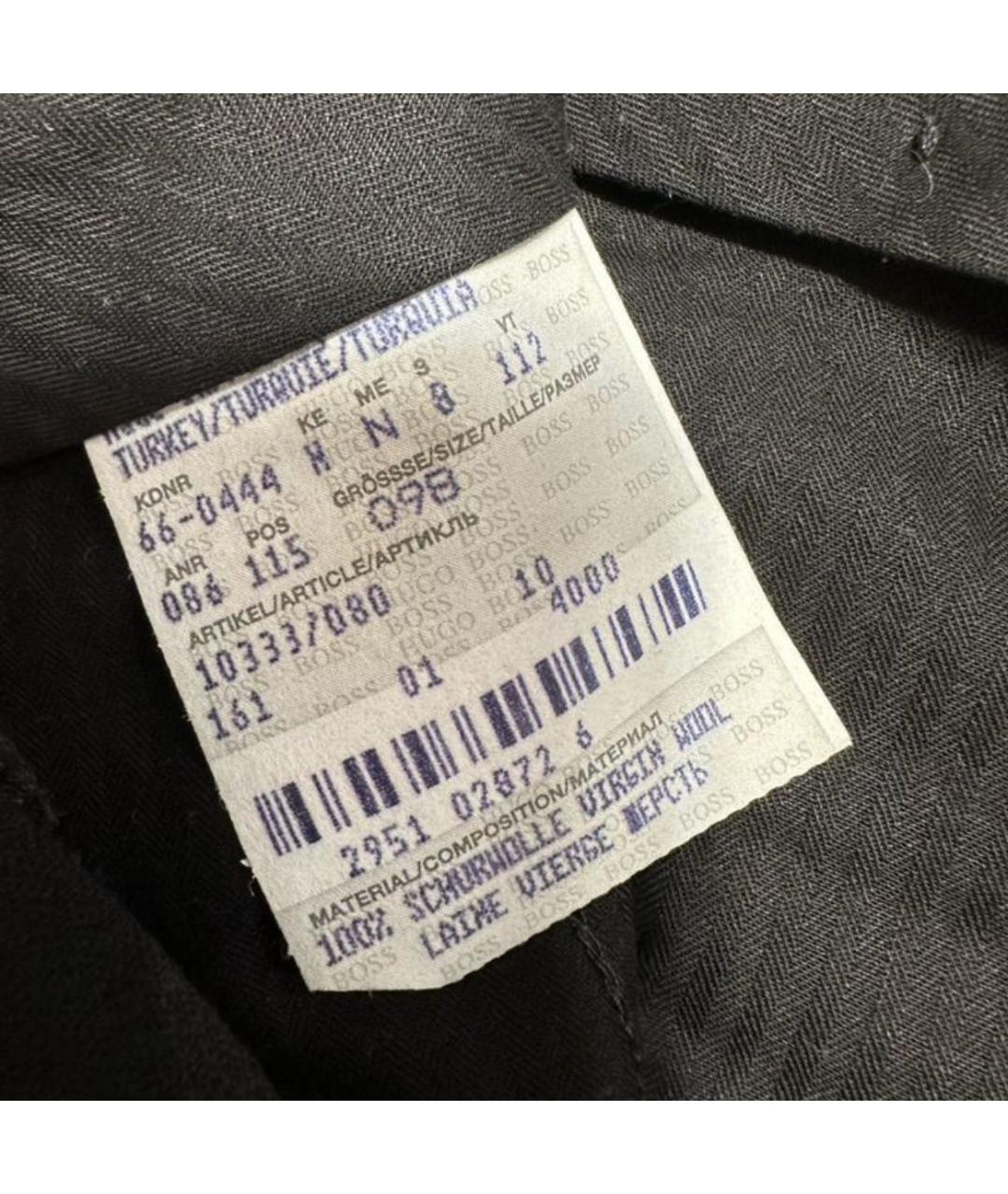 HUGO BOSS Черный классический костюм, фото 7