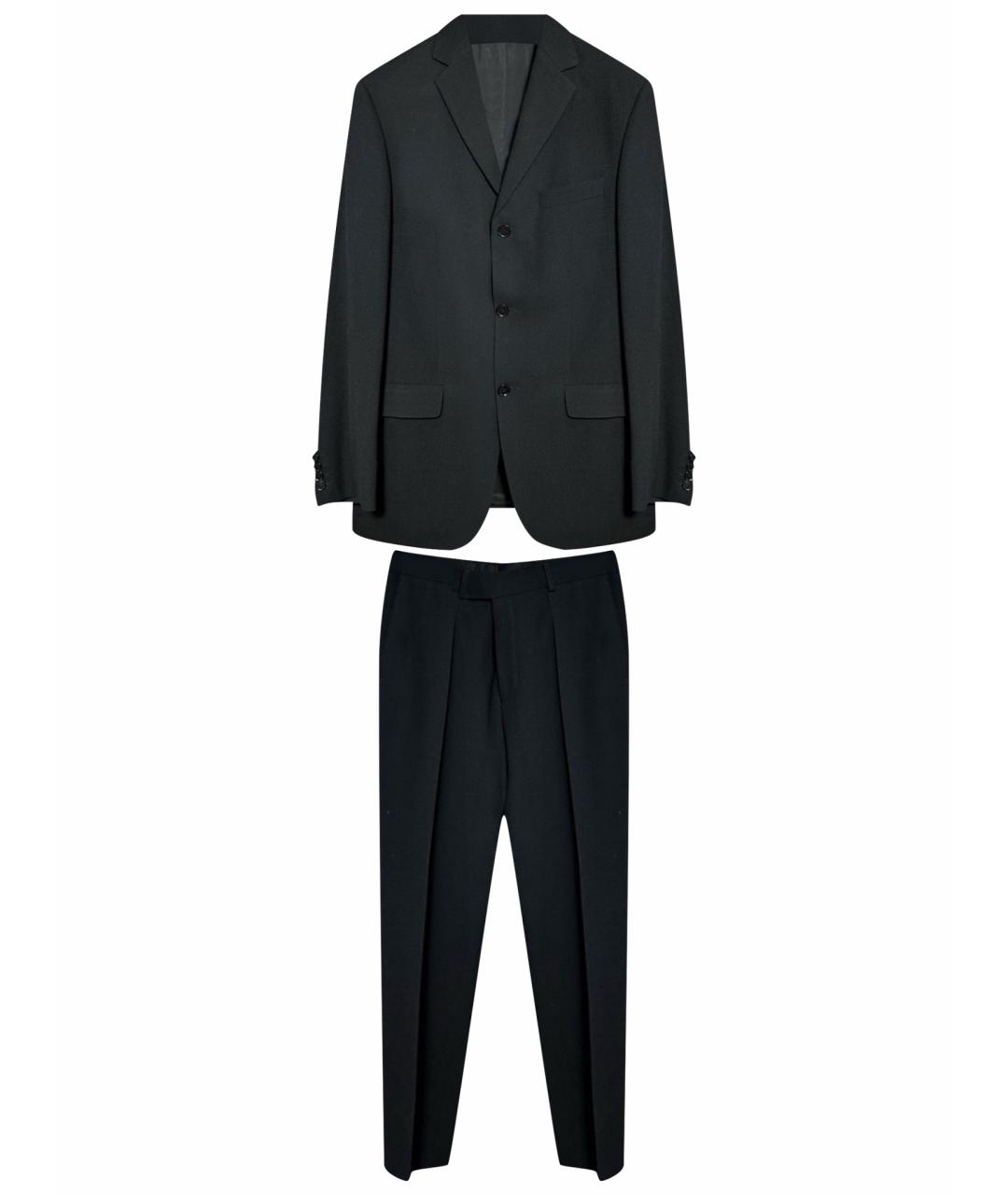 HUGO BOSS Черный классический костюм, фото 1