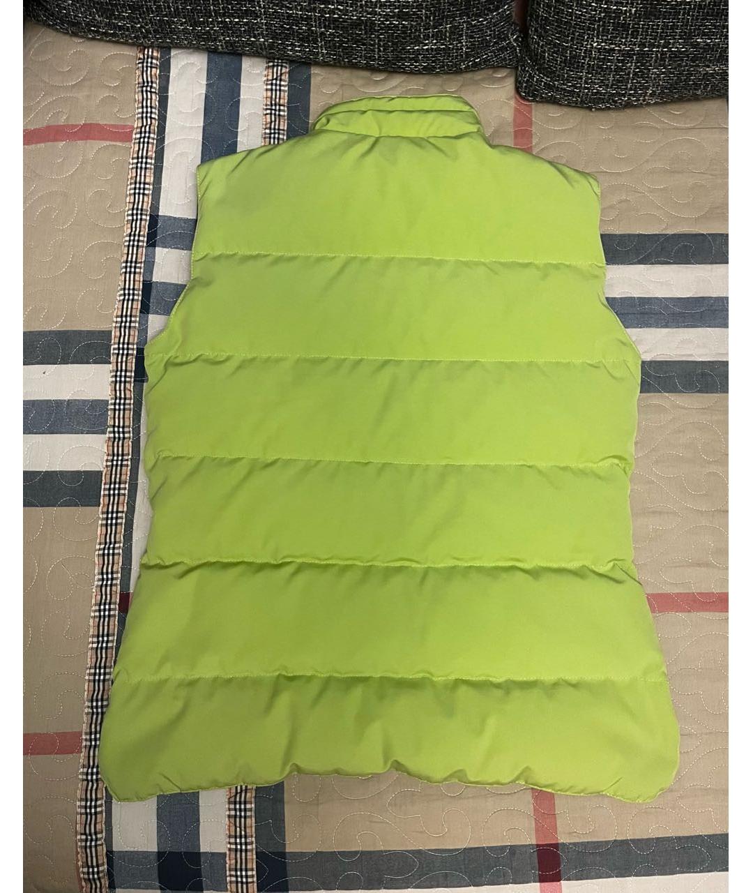 CANADA GOOSE Салатовый полиэстеровый жилет, фото 2