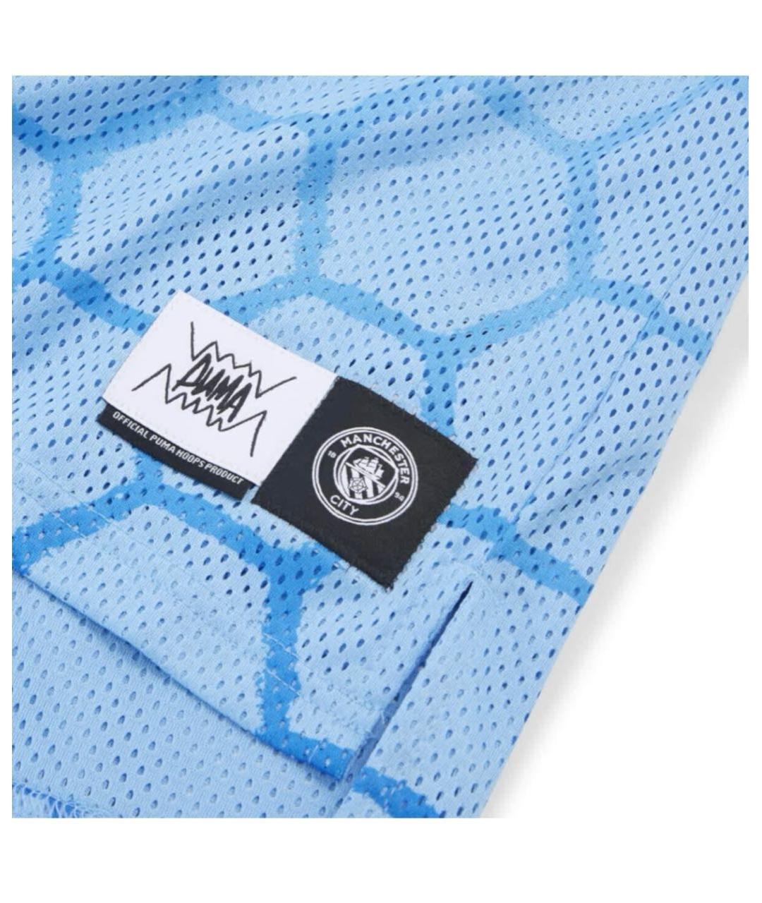 PUMA Голубая синтетическая майка, фото 4