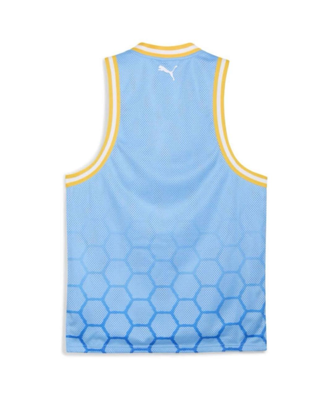 PUMA Голубая синтетическая майка, фото 2