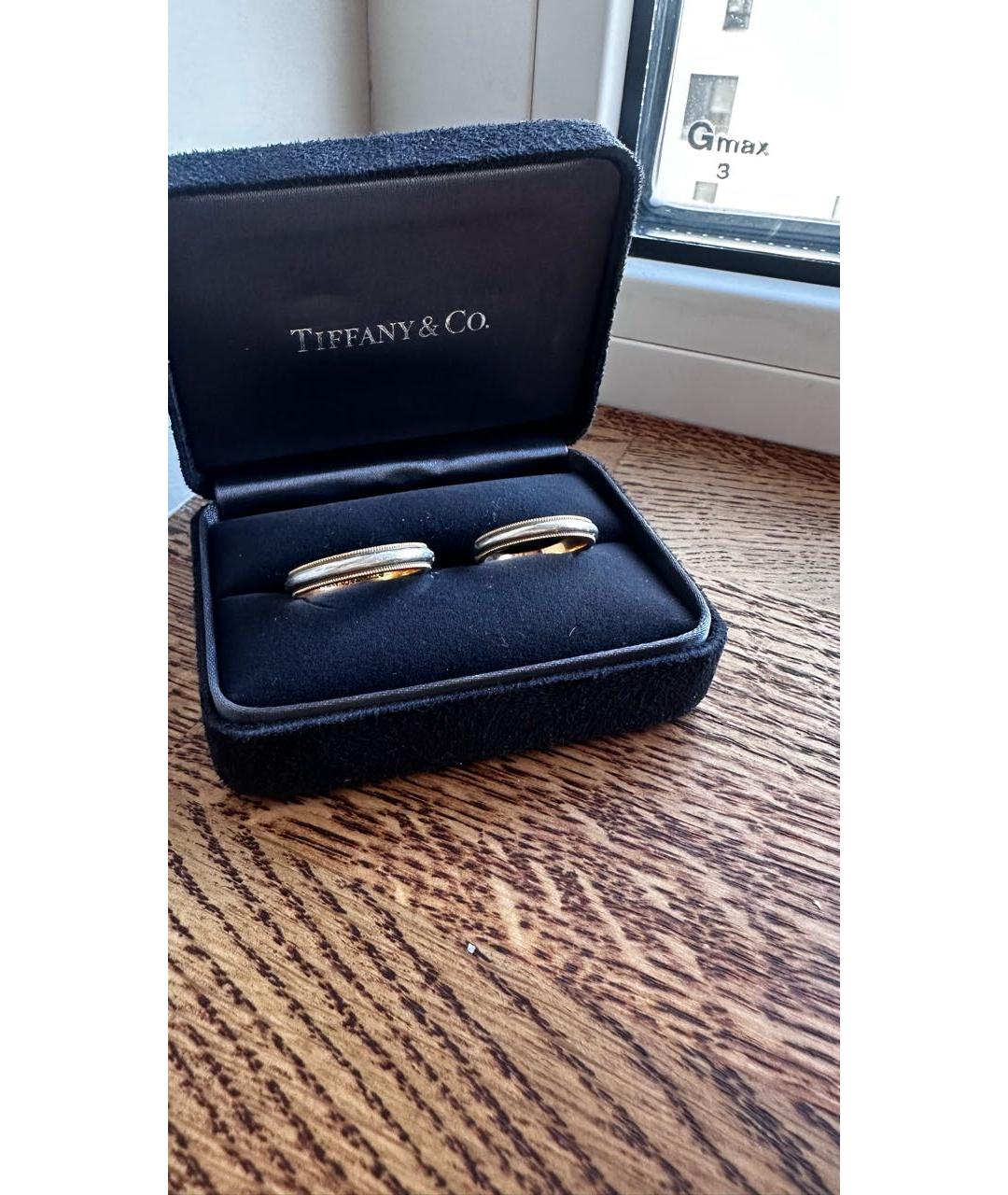 TIFFANY&CO Серебряное платиновое кольцо, фото 2