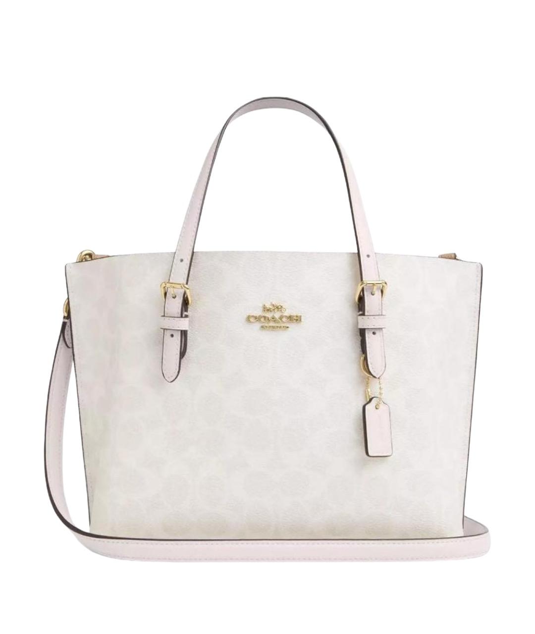 COACH Белая сумка тоут, фото 1