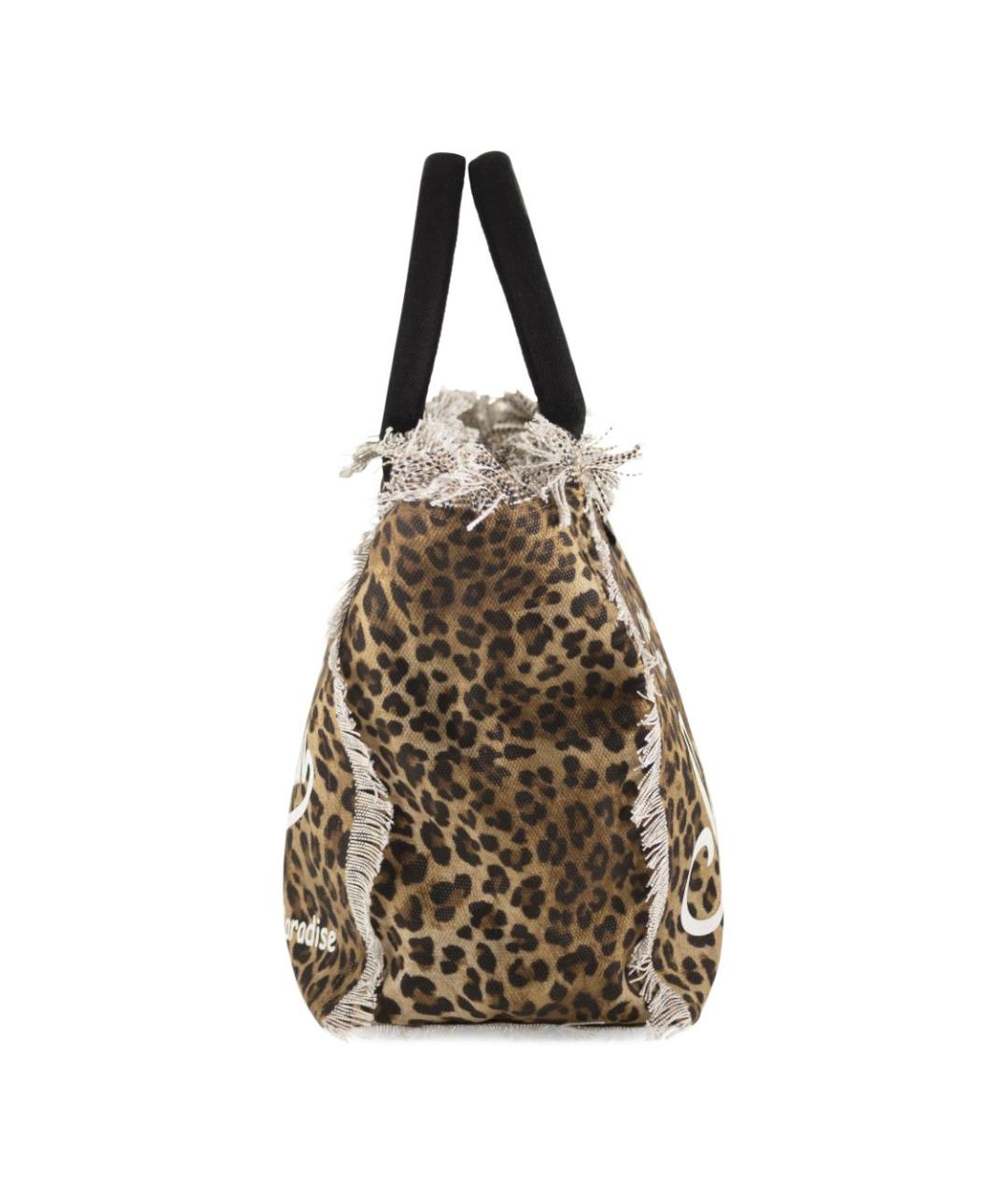 MC2 SAINT BARTH Черная хлопковая сумка тоут, фото 4