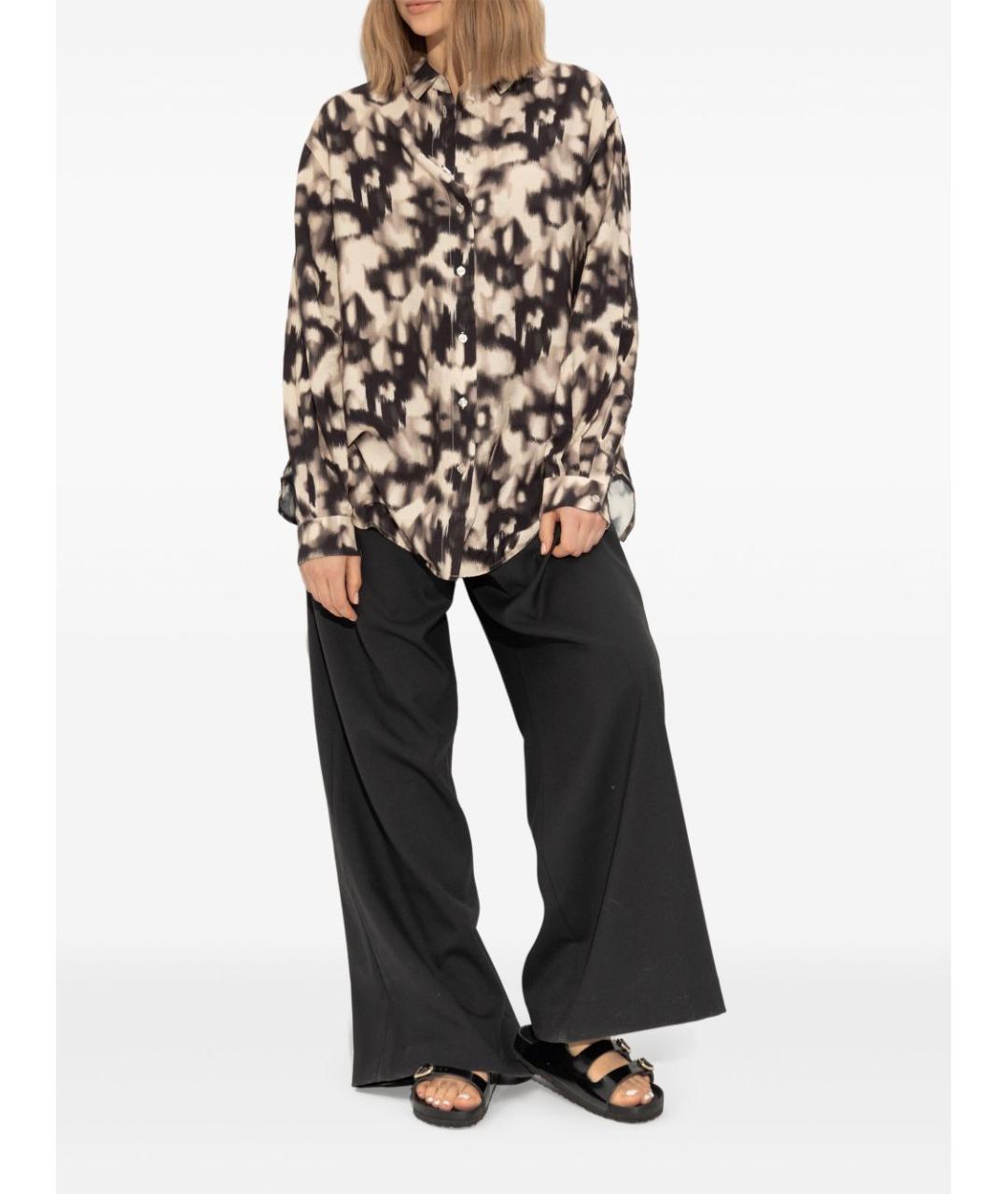 BIRKENSTOCK Черные кожаные шлепанцы, фото 5