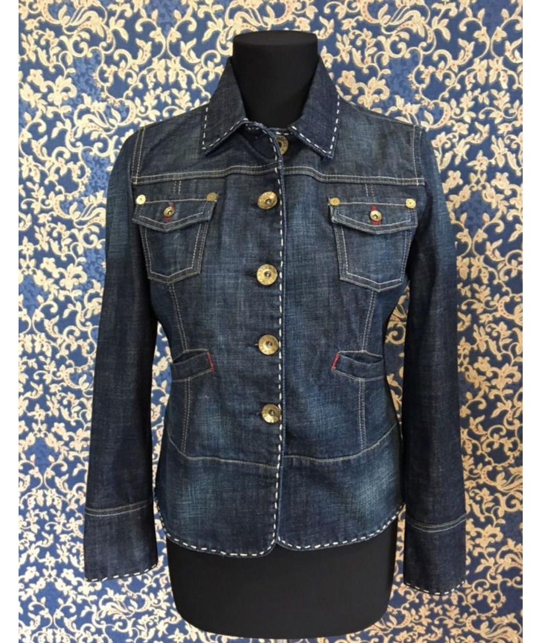 MARELLA Синяя деним куртка, фото 9
