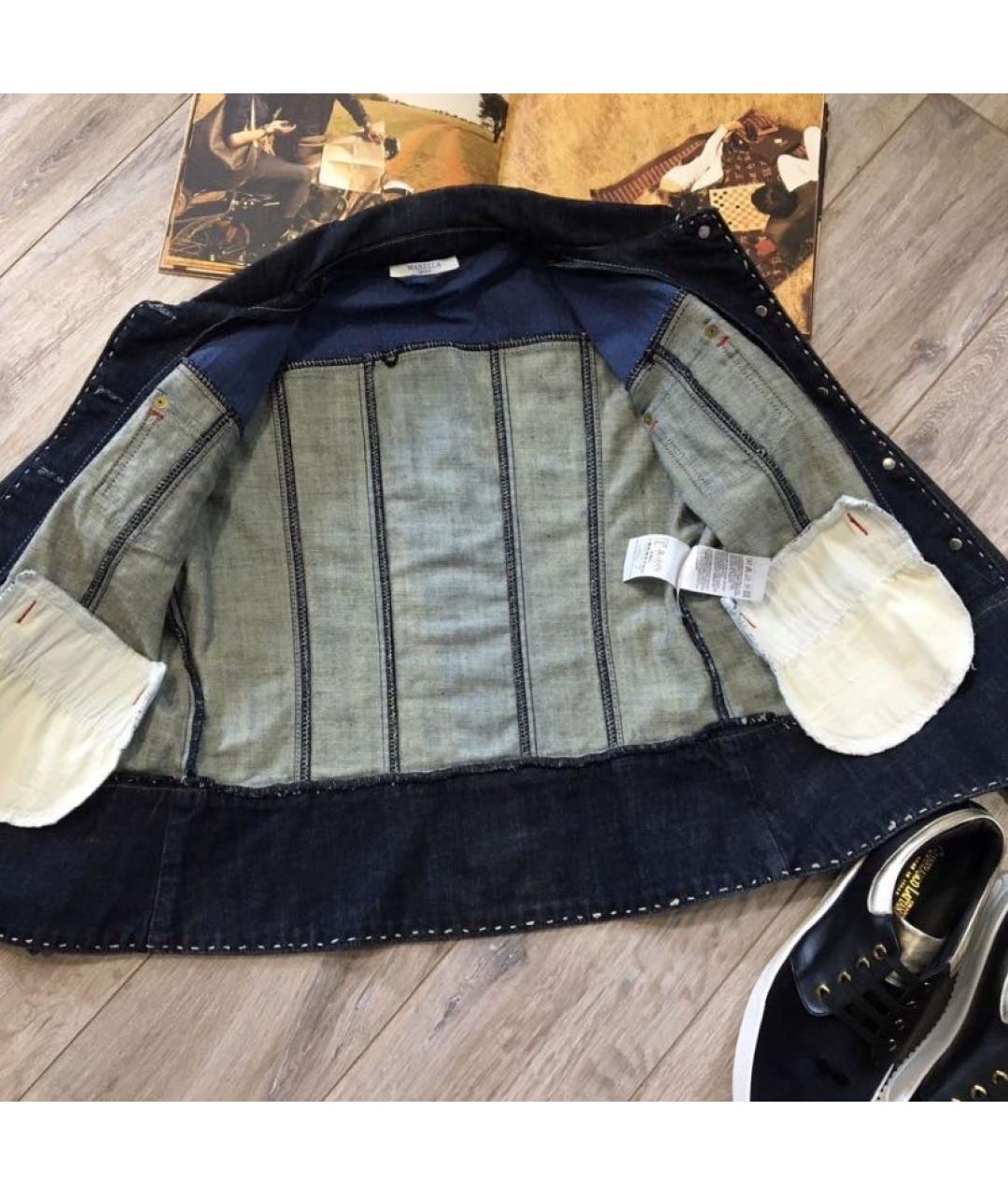 MARELLA Синяя деним куртка, фото 6