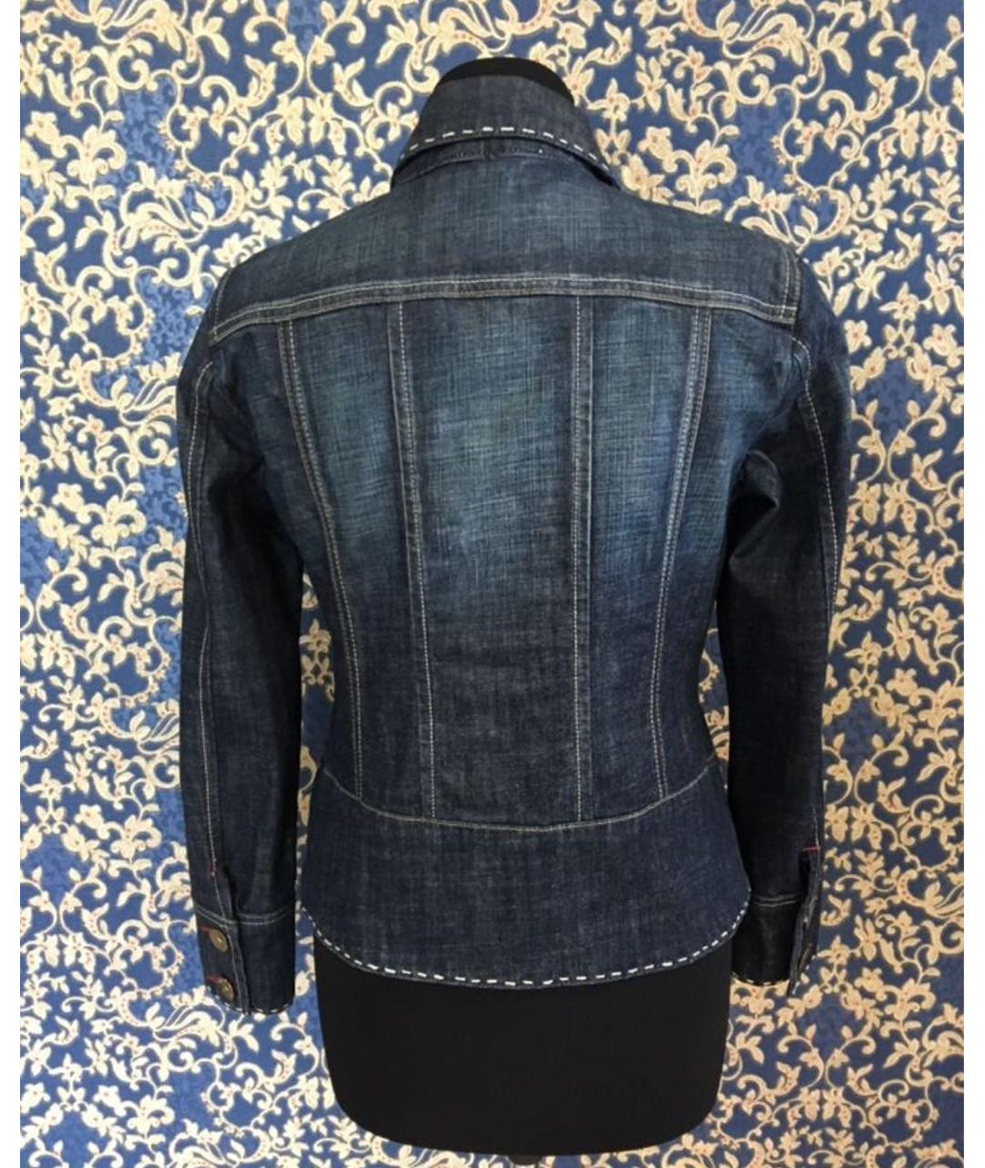MARELLA Синяя деним куртка, фото 2