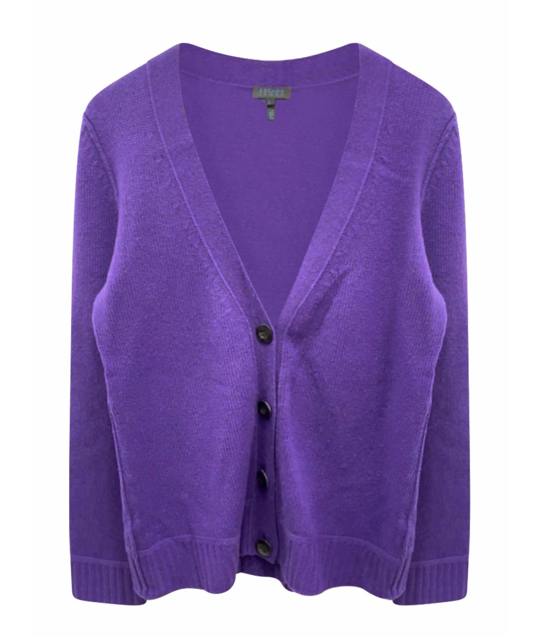 ESCADA Фиолетовый кашемировый кардиган, фото 1
