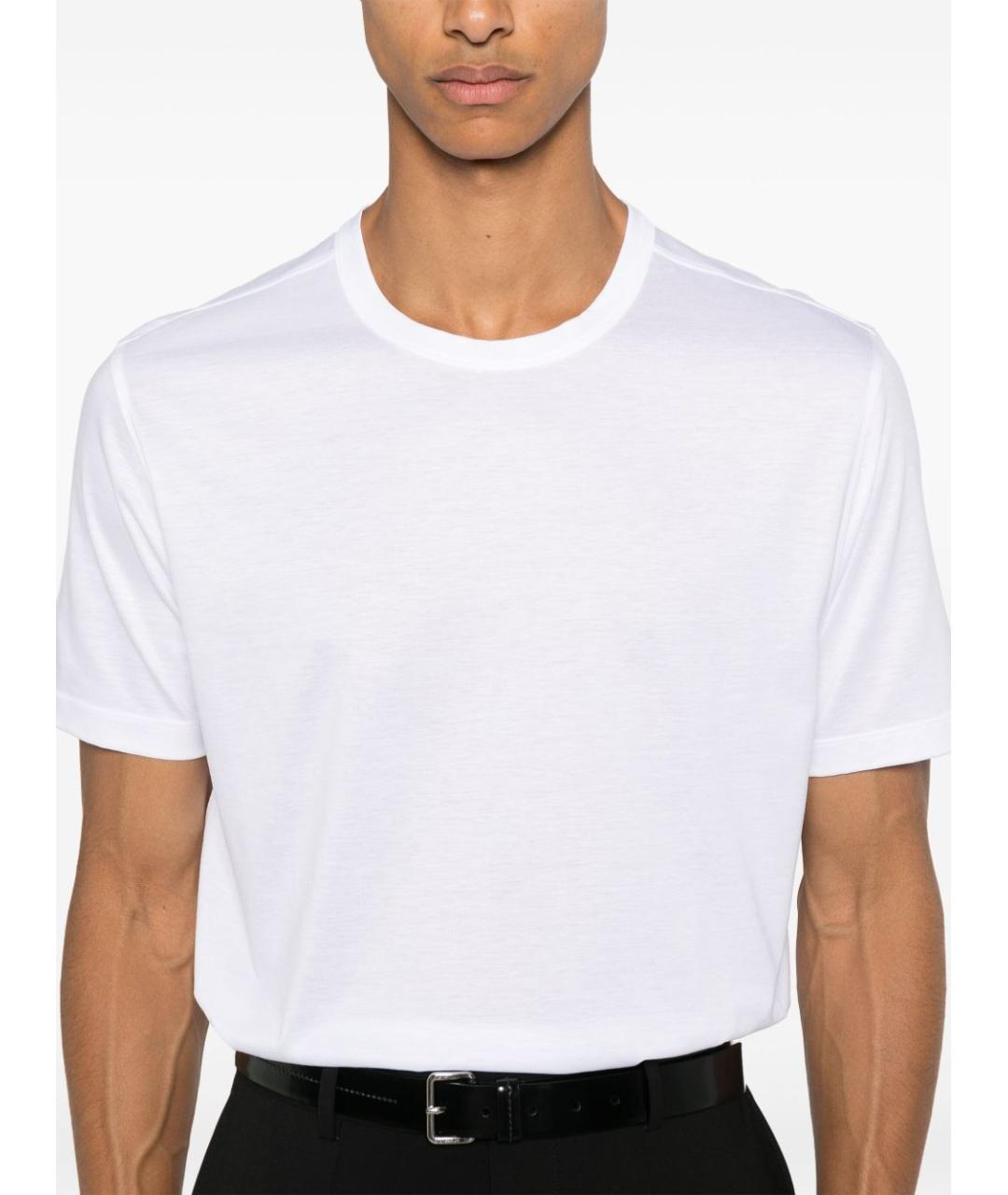 HUGO BOSS Белая футболка, фото 3