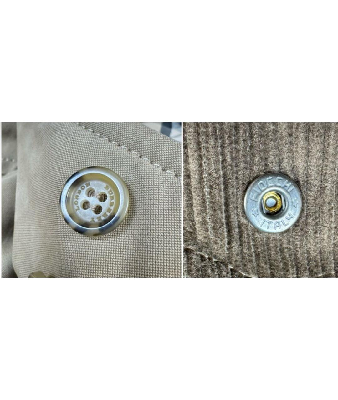 BURBERRY Бежевая хлопковая куртка, фото 8