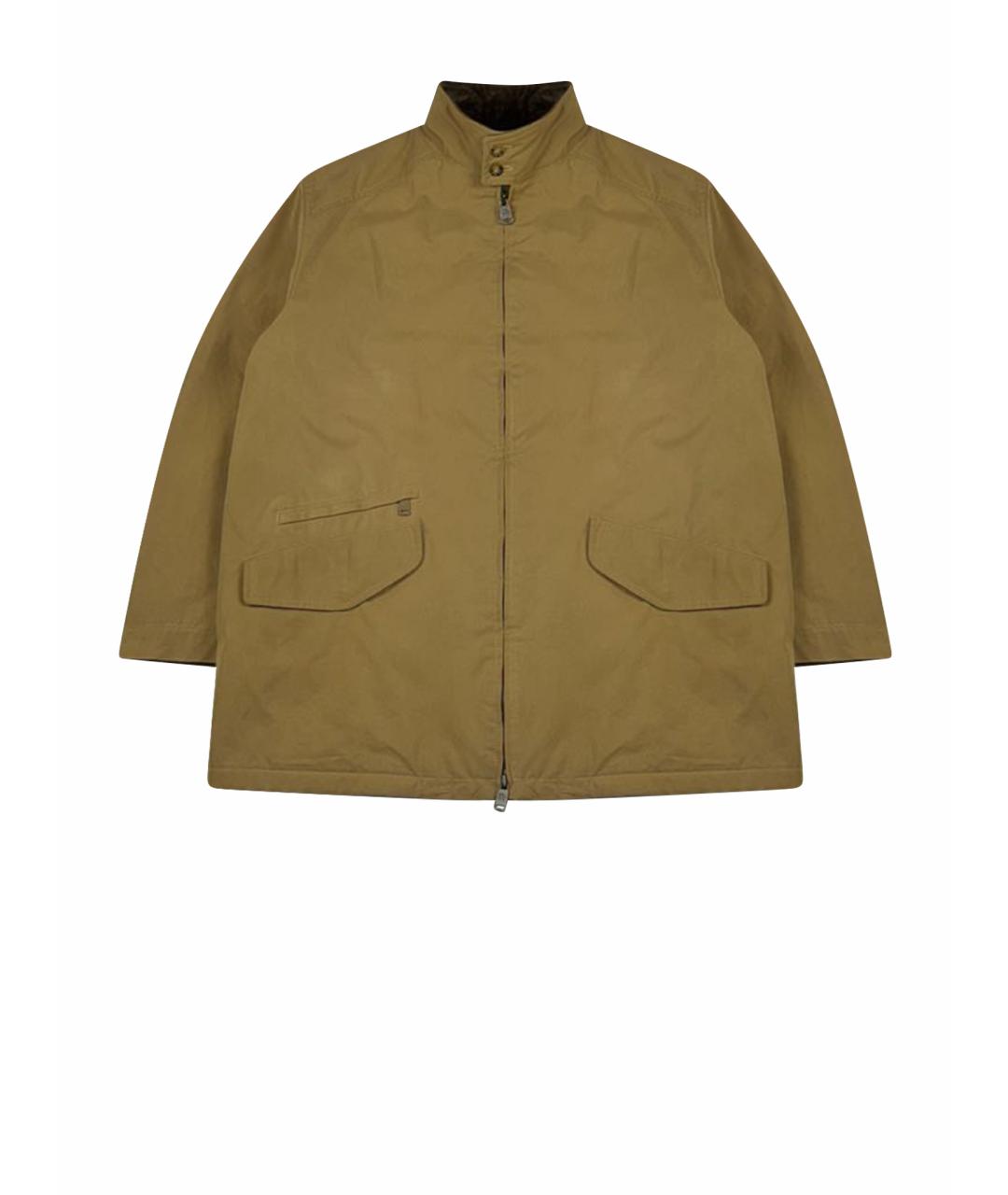 BURBERRY Бежевая хлопковая куртка, фото 1