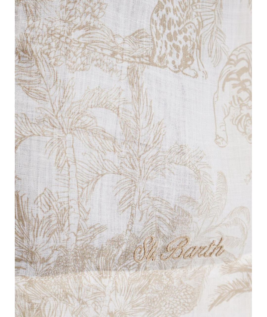 MC2 SAINT BARTH Бежевые шорты, фото 3