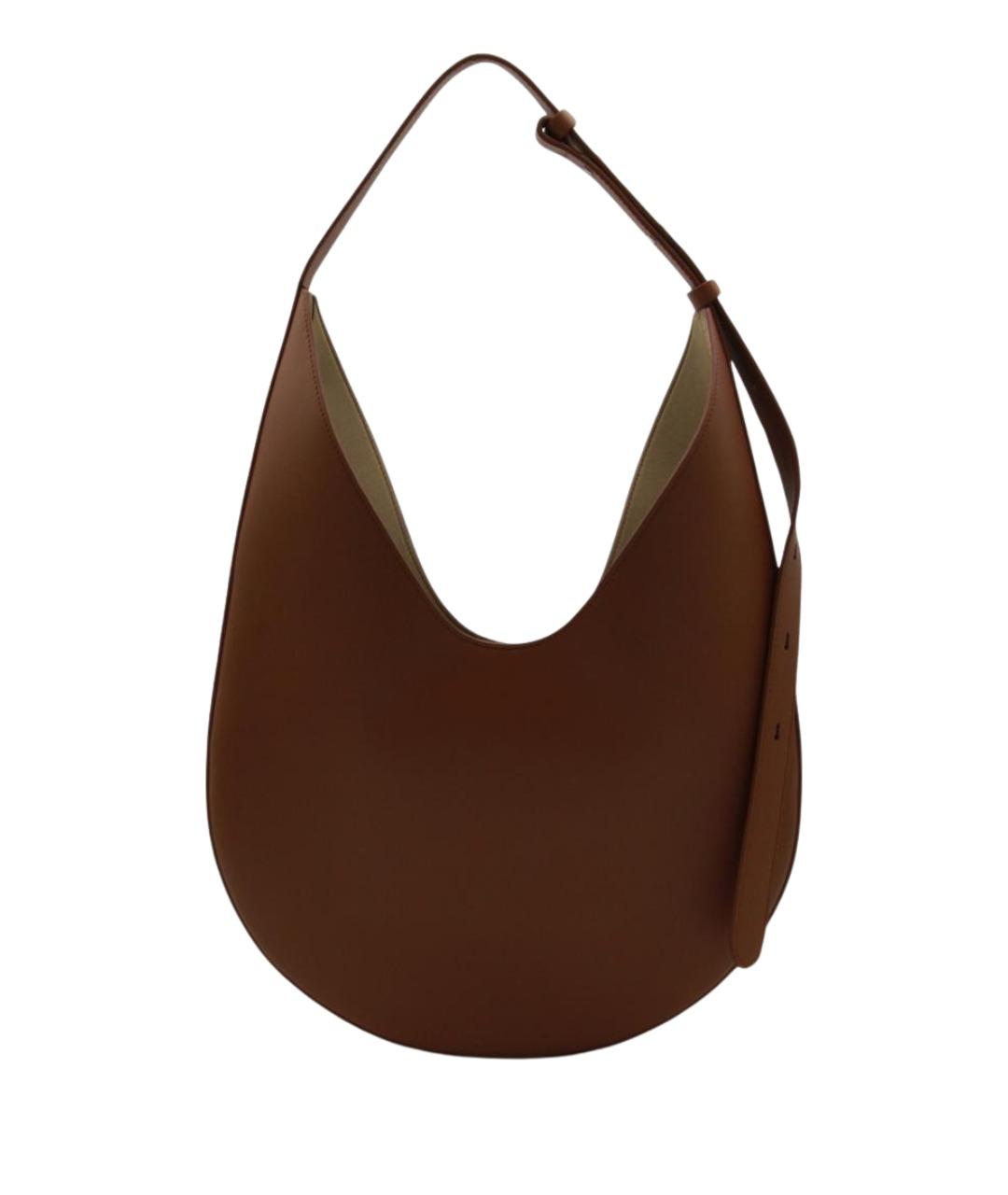 AESTHER EKME Коричневая кожаная сумка через плечо, фото 1