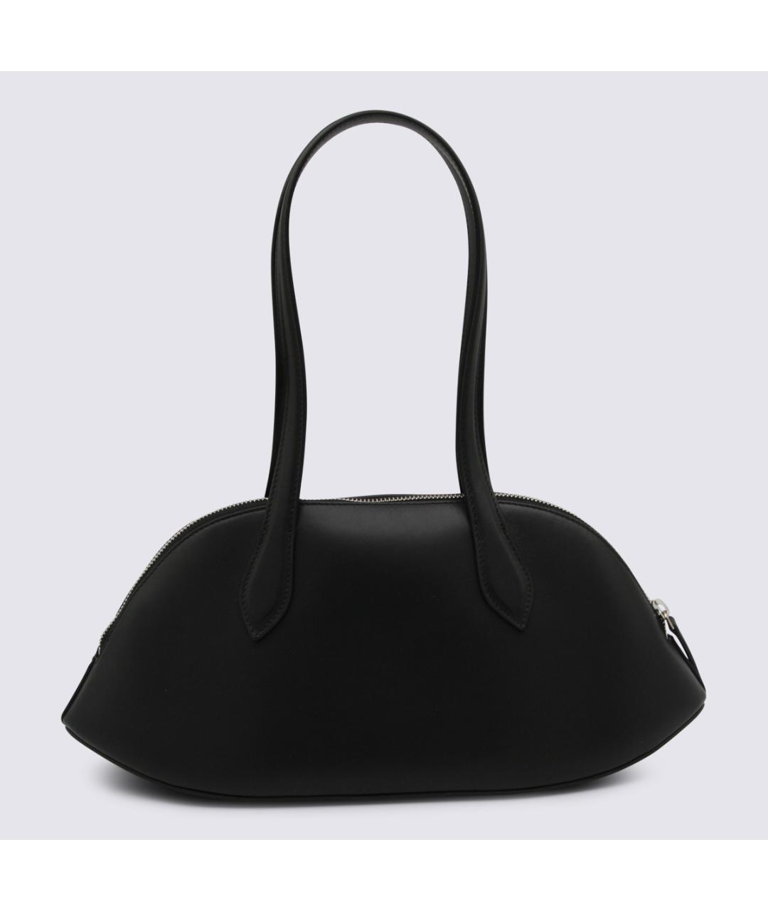 AESTHER EKME Черная кожаная сумка через плечо, фото 3