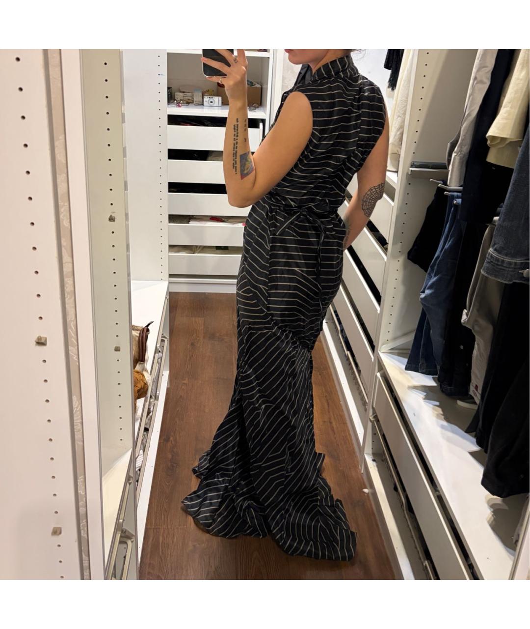 RICK OWENS Черное вечернее платье, фото 2