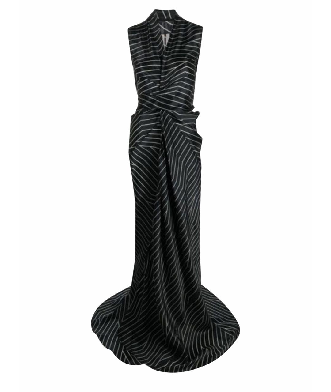 RICK OWENS Черное вечернее платье, фото 1