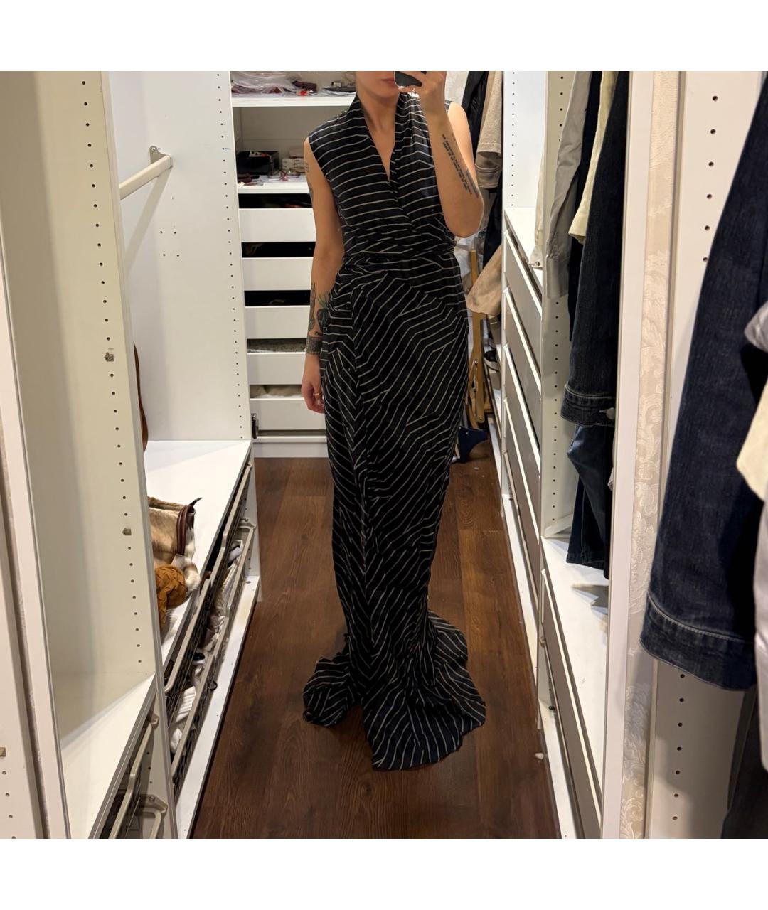 RICK OWENS Черное вечернее платье, фото 8