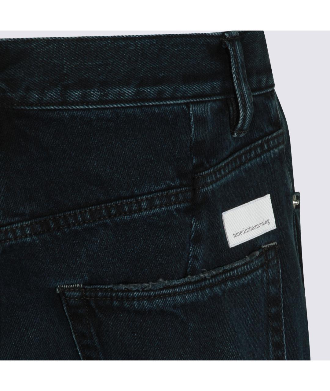 NINE IN THE MORNING Хлопковые прямые джинсы, фото 4