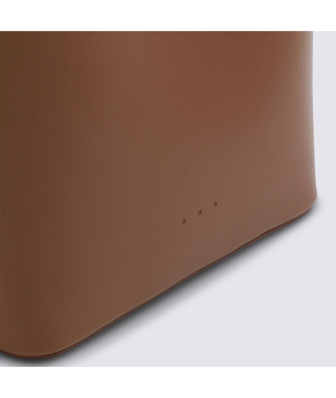 AESTHER EKME Коричневая кожаная сумка через плечо, фото 4