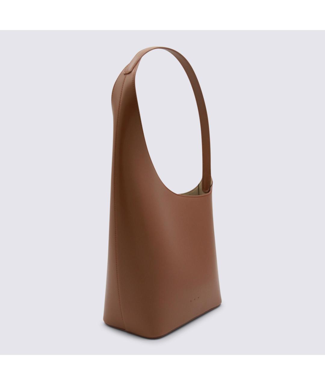 AESTHER EKME Коричневая кожаная сумка через плечо, фото 2