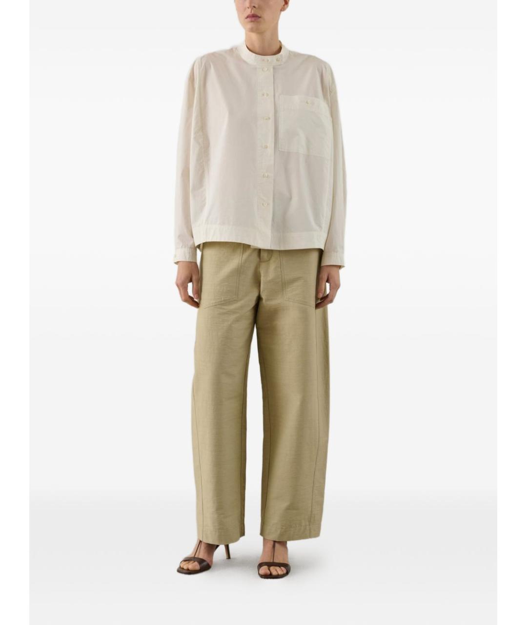 SOEUR Белая хлопковая рубашка, фото 2