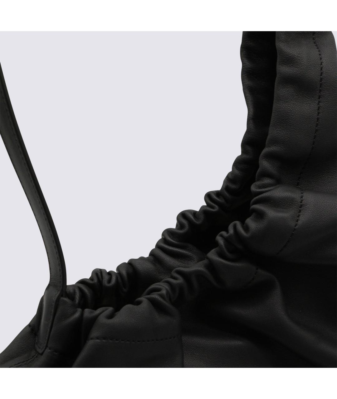 AESTHER EKME Черная кожаная сумка через плечо, фото 4