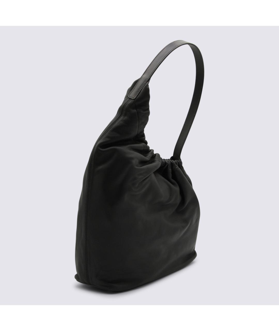 AESTHER EKME Черная кожаная сумка через плечо, фото 3