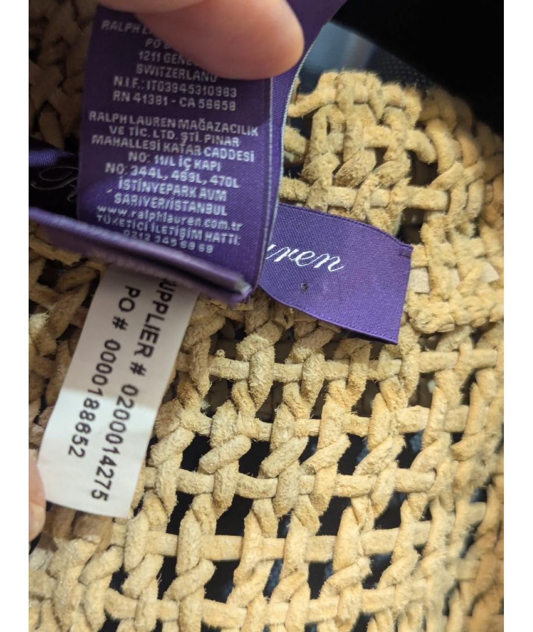 RALPH LAUREN COLLECTION Бежевый кожаный жакет/пиджак, фото 9