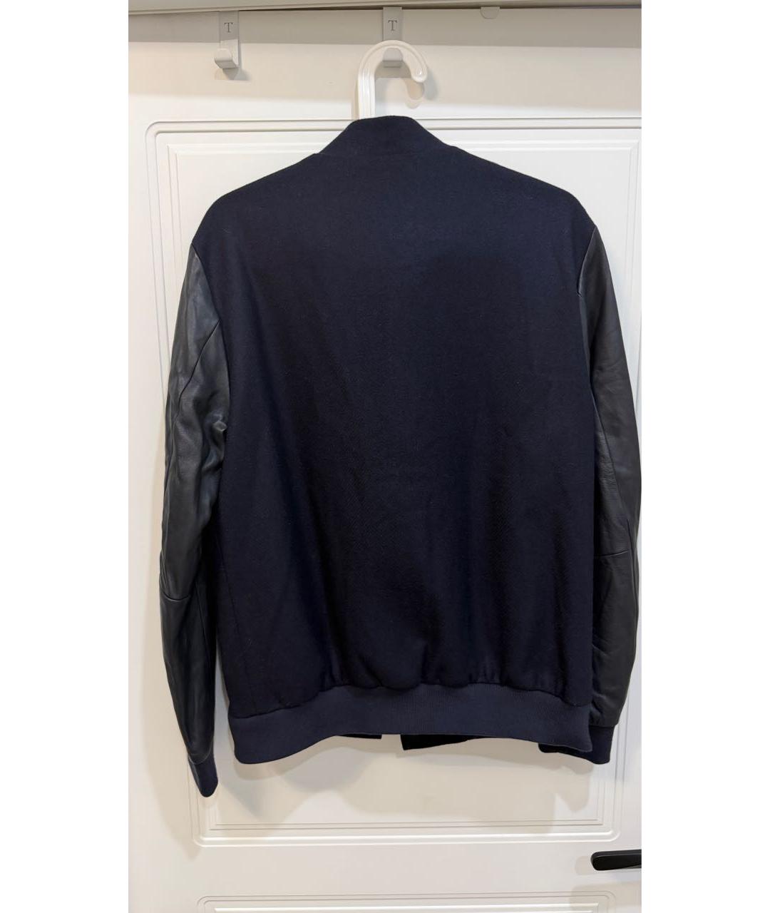 COS Темно-синяя шерстяная куртка, фото 2