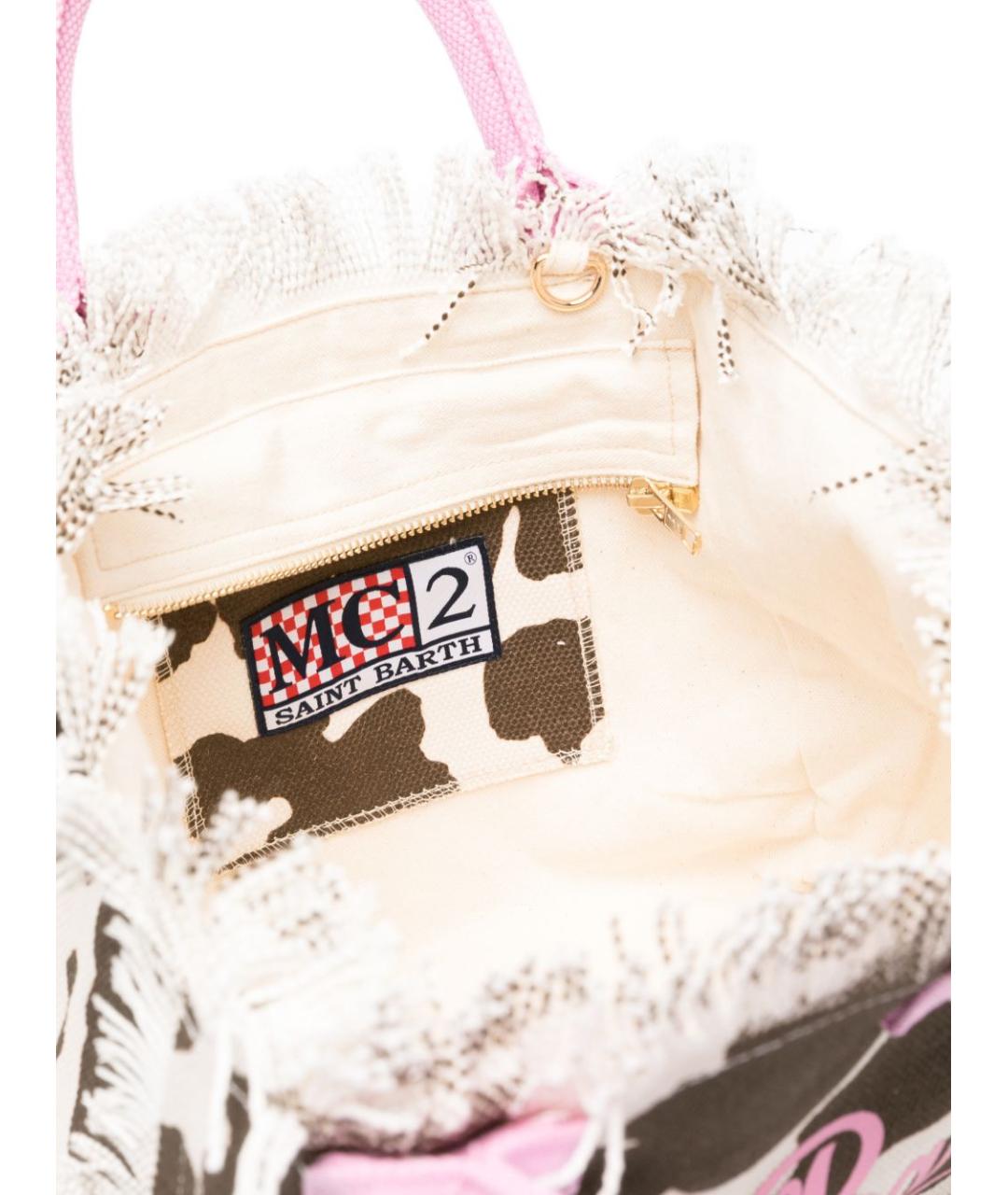 MC2 SAINT BARTH Мульти хлопковая сумка тоут, фото 5