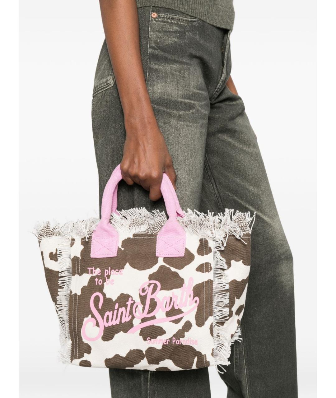 MC2 SAINT BARTH Мульти хлопковая сумка тоут, фото 2