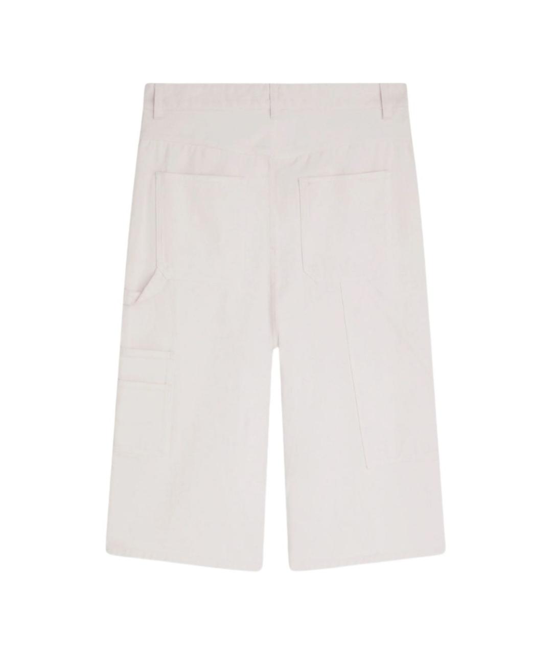 PHOEBE PHILO Белые хлопковые шорты, фото 6