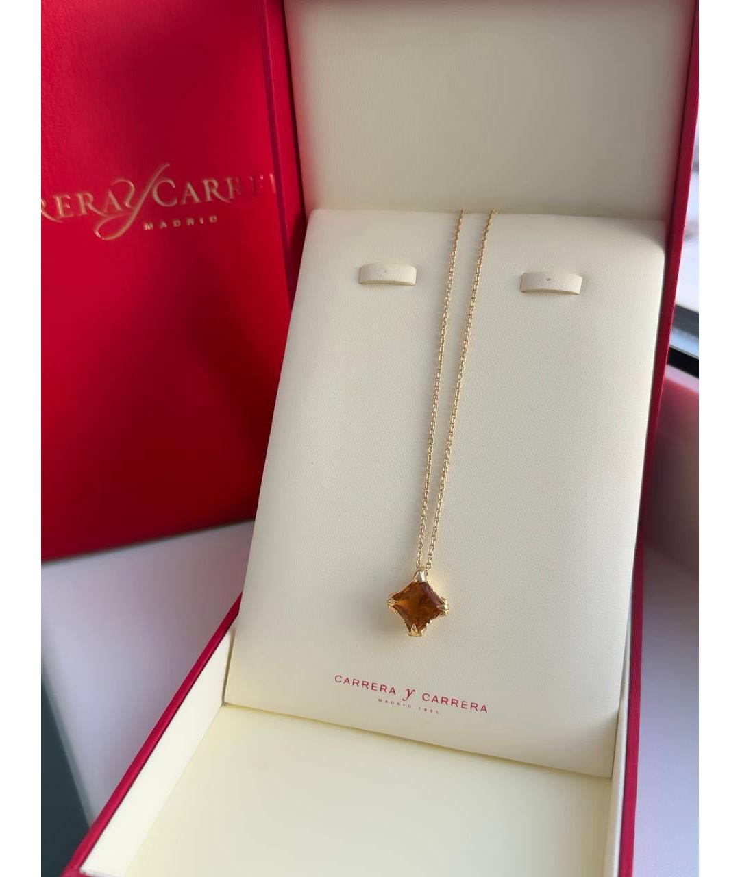 CARRERA Y CARRERA Золотая подвеска, фото 4