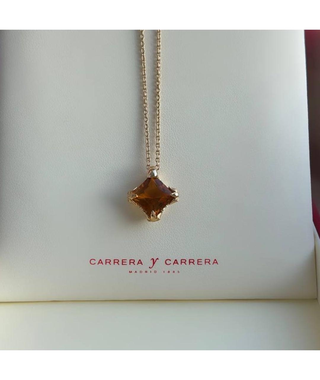 CARRERA Y CARRERA Золотая подвеска, фото 9