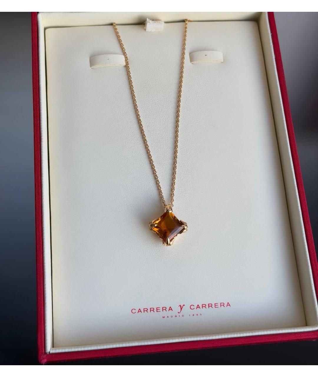 CARRERA Y CARRERA Золотая подвеска, фото 3