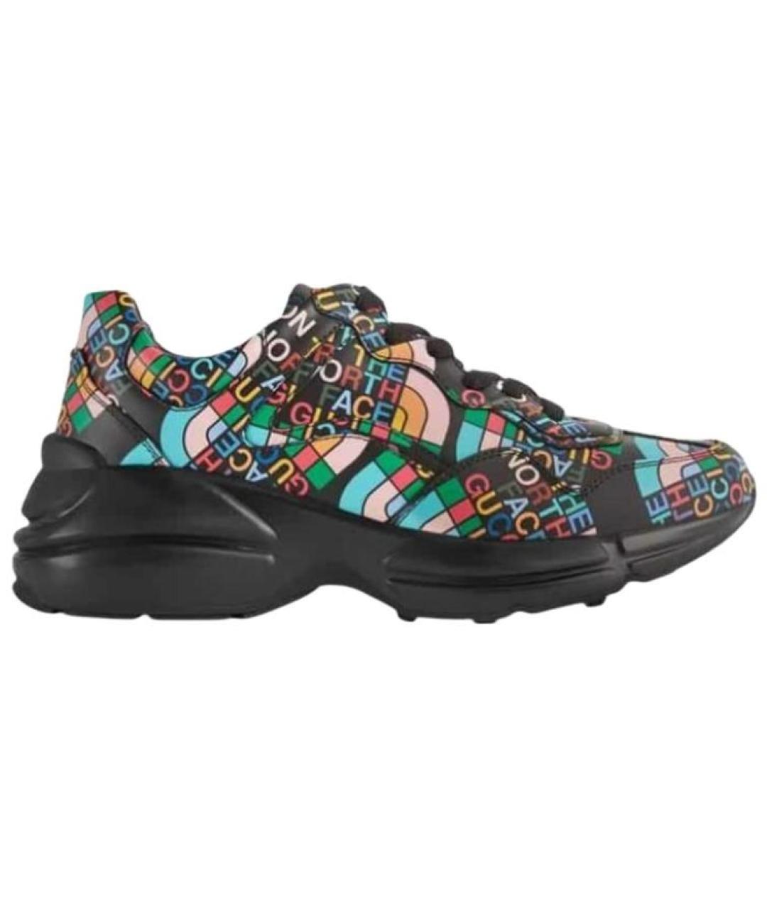 GUCCI Черные кроссовки, фото 1